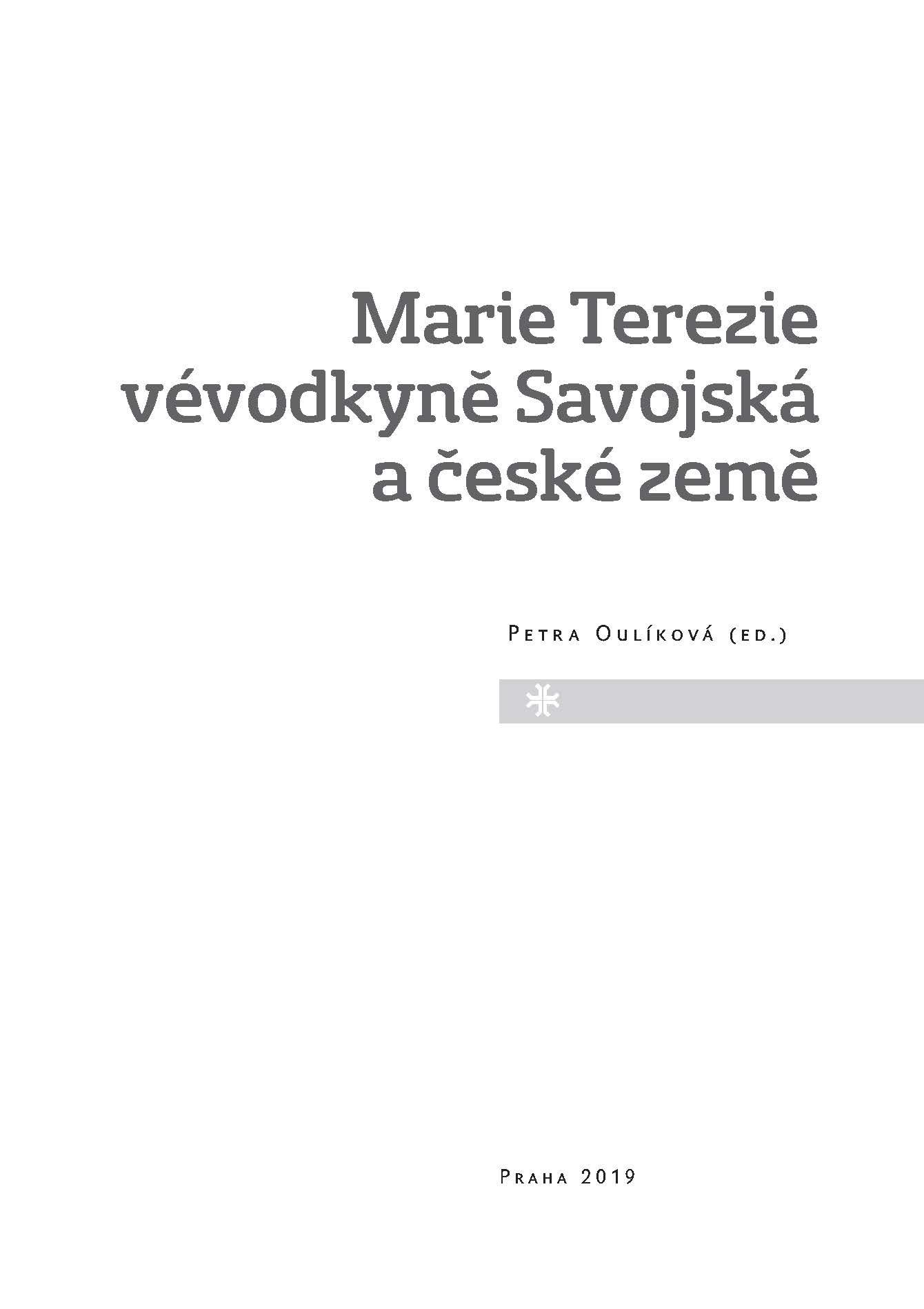 Marie Terezie vévodkyně Savojská a české země ukázka-1