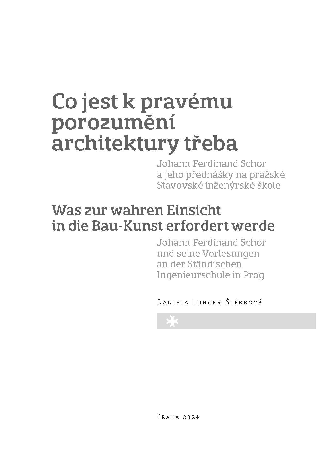 Co jest k pravému porozumění architektury třeba ukázka-1